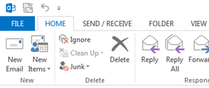 Outlook window showing File tab highlighted